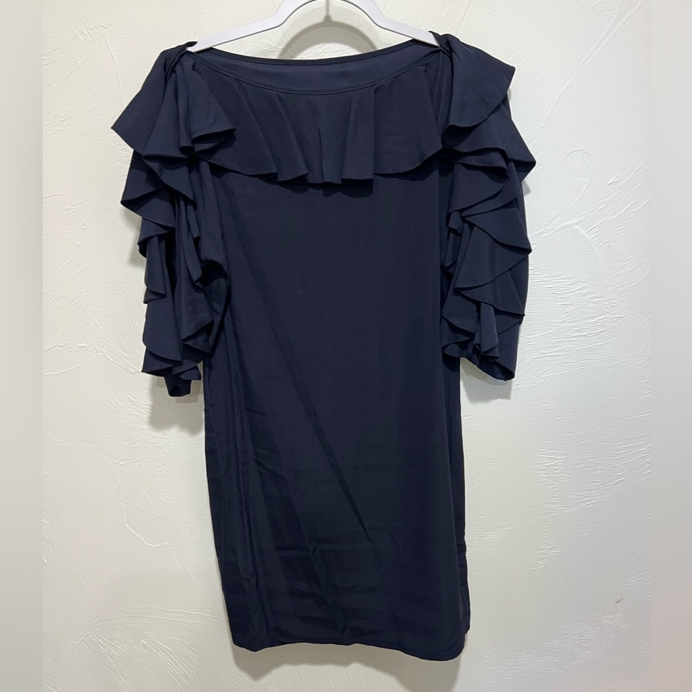 Prairie navy dress